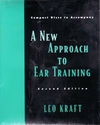 New Approach To Ear Training Kraft 4 Cd Set Sheet Music Songbook