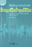 Getting Started With Improvisation Bennett Book/cd Sheet Music Songbook