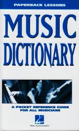 Music Dictionary Paperback Lessons Sheet Music Songbook