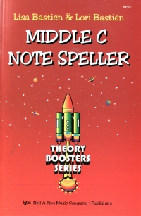 Bastien Middle C Notespeller Theory Booster Sheet Music Songbook