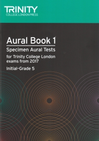 Trinity Aural Tests Book 1 Init-grade 5 2017 + Cd Sheet Music Songbook