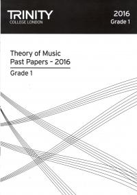 Trinity Theory Past Papers 2016 Grade 1 Sheet Music Songbook