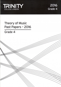 Trinity Theory Past Papers 2016 Grade 4 Sheet Music Songbook