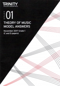 Trinity Theory Model Answer Papers 2017 Gr 1 Nov Sheet Music Songbook