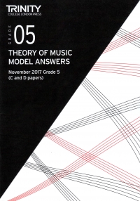Trinity Theory Model Answer Papers 2017 Gr 5 Nov Sheet Music Songbook
