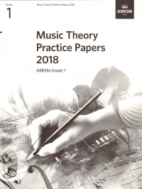 Music Theory Practice Papers 2018 Gr 1 Abrsm Sheet Music Songbook