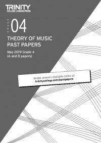Trinity Theory Past Papers 2019 Grade 4 May Sheet Music Songbook