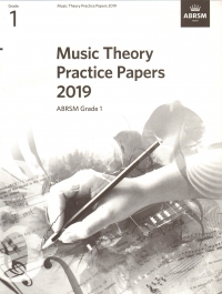 Music Theory Practice Papers 2019 Gr 1 Abrsm Sheet Music Songbook