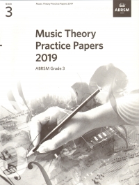 Music Theory Practice Papers 2019 Gr 3 Abrsm Sheet Music Songbook