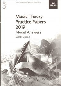 Music Theory Practice Papers 2019 Grade 3 Answers Sheet Music Songbook