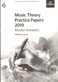 Music Theory Practice Papers 2019 Grade 6 Answers Sheet Music Songbook