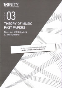 Trinity Theory Past Papers 2019 Grade 3 Nov Sheet Music Songbook