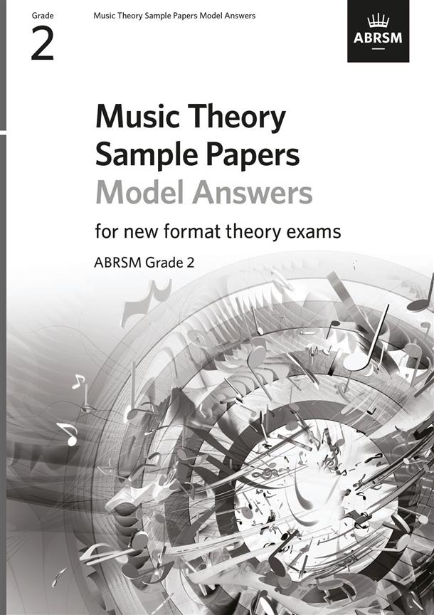 Music Theory Sample Papers Model Answers Abrsm Gr2 Sheet Music Songbook