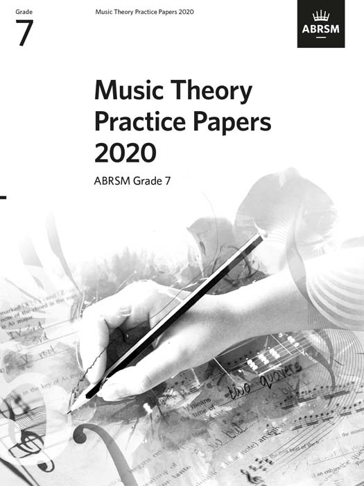 Music Theory Practice Papers 2020 Abrsm Grade 7 Sheet Music Songbook