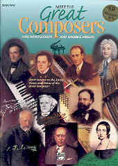 Meet The Great Composers 2 Book/cd Sheet Music Songbook