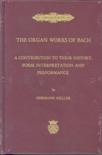 Keller Organ Works Of J S Bach Sheet Music Songbook