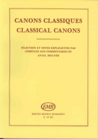 Molnar Classic Canons Agocsy Sheet Music Songbook