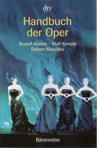 Kloiber Handbook Of Opera Sheet Music Songbook