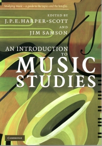 An Introduction To Music Studies Harper-scott Sheet Music Songbook