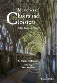 Brewer Memories Of Choirs & Cloisters Morehen Sheet Music Songbook