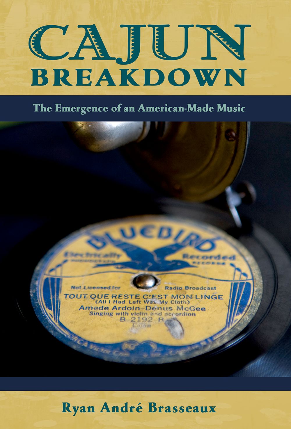 Brasseaux Cajun Breakdown Paperback Sheet Music Songbook