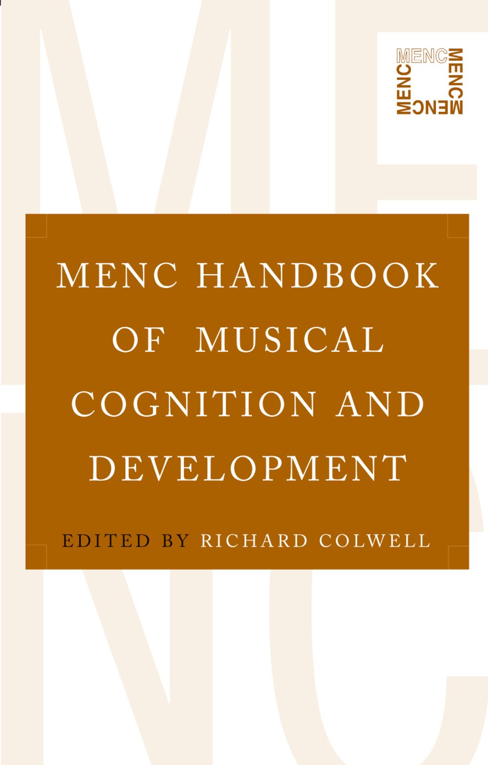 Menc Handbook Of Musical Cognition And Development Sheet Music Songbook