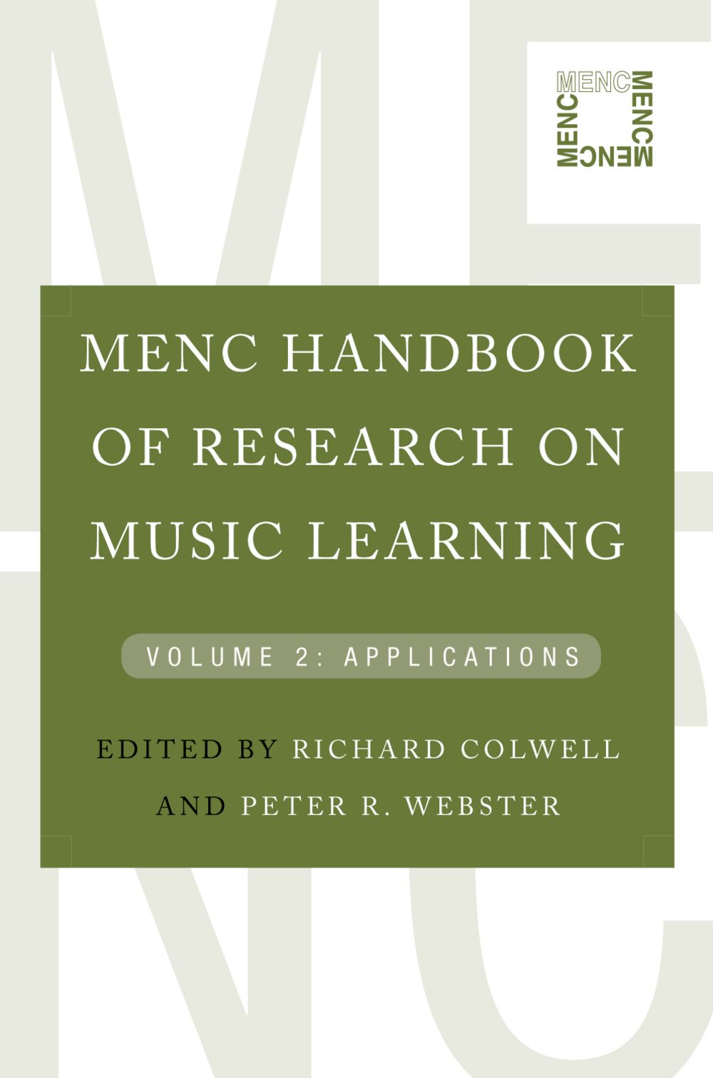 Menc Handbook Of Research On Music Learning Vol 2 Sheet Music Songbook