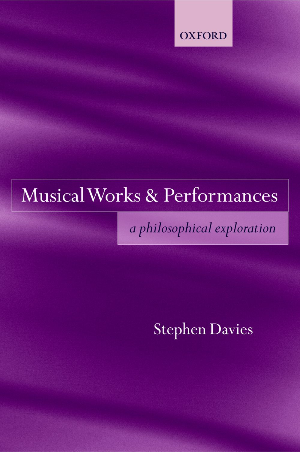 Davies Musical Works And Performances Paperback Sheet Music Songbook
