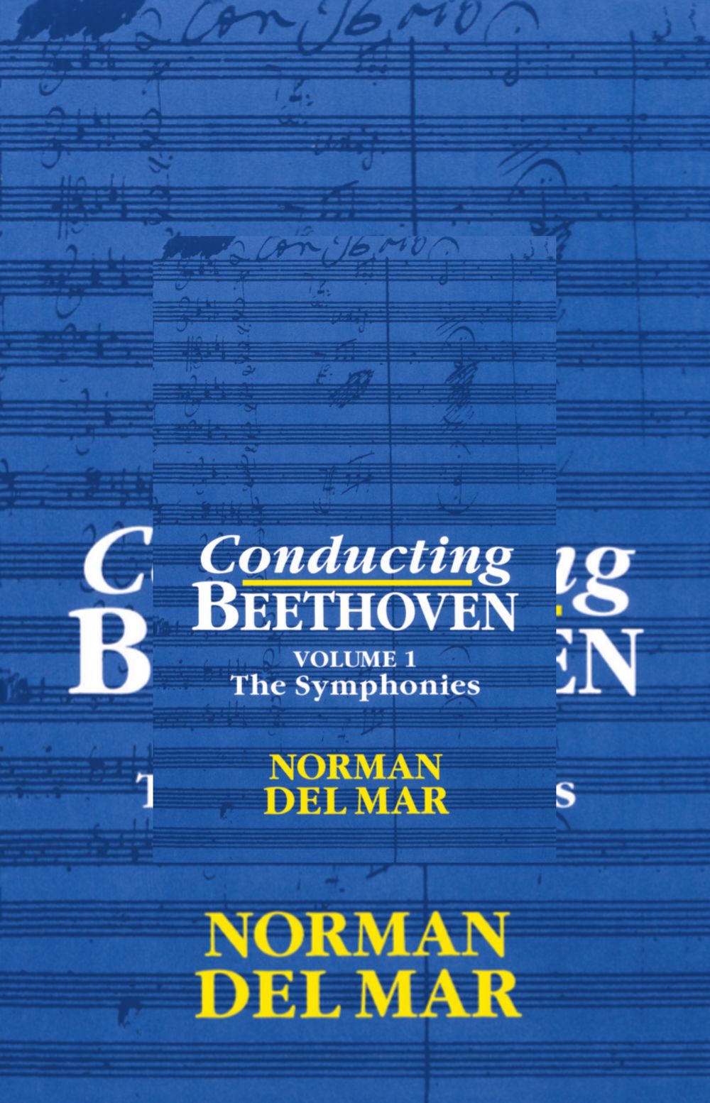 Del Mar Conducting Beethoven Volume 1 Paperback Sheet Music Songbook