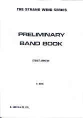 Preliminary Band Book Eb Bass Treble Sheet Music Songbook