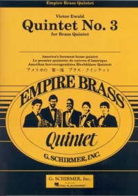 Ewald Quintet No 3 Empire Brass Quintet Sheet Music Songbook