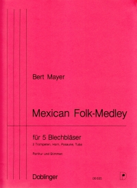 Mayer Mexican Folk Medley (5 Brass Inst) Sheet Music Songbook