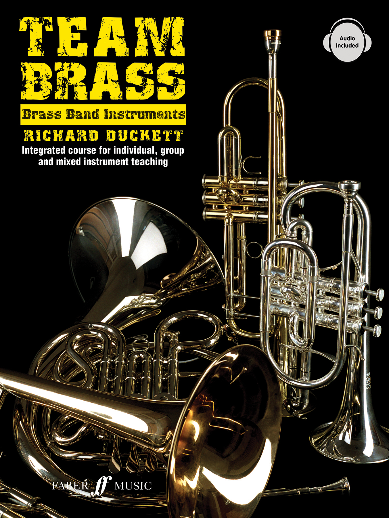 Team Brass Brass Band Instruments Treble Clef/aud Sheet Music Songbook