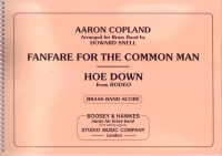 Copland Fanfare For The Common Man/hoe Down Score Sheet Music Songbook