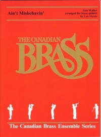 Aint Misbehavin Canadian Brass Ensemble Series Sheet Music Songbook