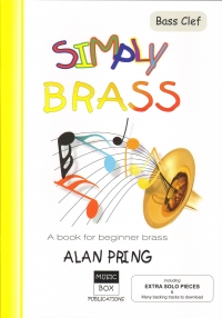 Simply Brass Beginner Brass Pring Bass + Online Sheet Music Songbook