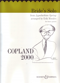 Copland Brides Solo Brass Quintet Sheet Music Songbook