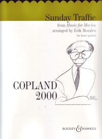 Copland Sunday Traffic Brass Quintet Sheet Music Songbook