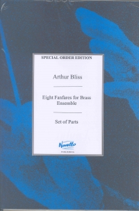 Bliss 8 Fanfares For Brass Ensemble Parts Sheet Music Songbook