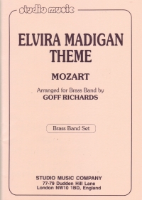 Elvira Madigan Theme Mozart/richards Brass Band Sheet Music Songbook