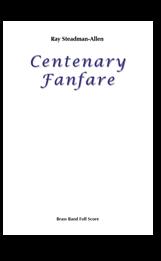 Centenary Fanfare Steadman-allen Band Full Score Sheet Music Songbook