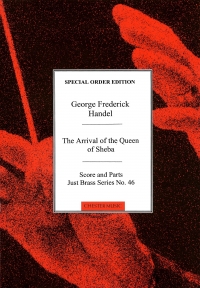 Handel Arrival Of The Queen Of Sheba Brass Ens Sheet Music Songbook