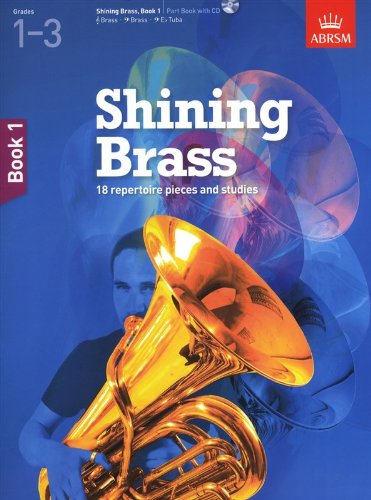 Shining Brass Book 1 + Cd Grades 1-3 Abrsm Sheet Music Songbook