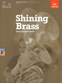 Shining Brass Book 2 Piano Accomps For F Insts Ab Sheet Music Songbook