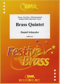 Schnyder Brass Quintet Score & Parts Sheet Music Songbook
