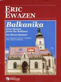Ewazen Balkanika Brass Quintet Sheet Music Songbook