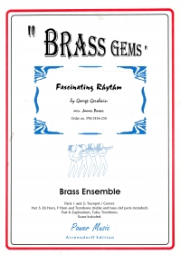 Gershwin Fascinating Rhythm Brass Ensemble Sheet Music Songbook