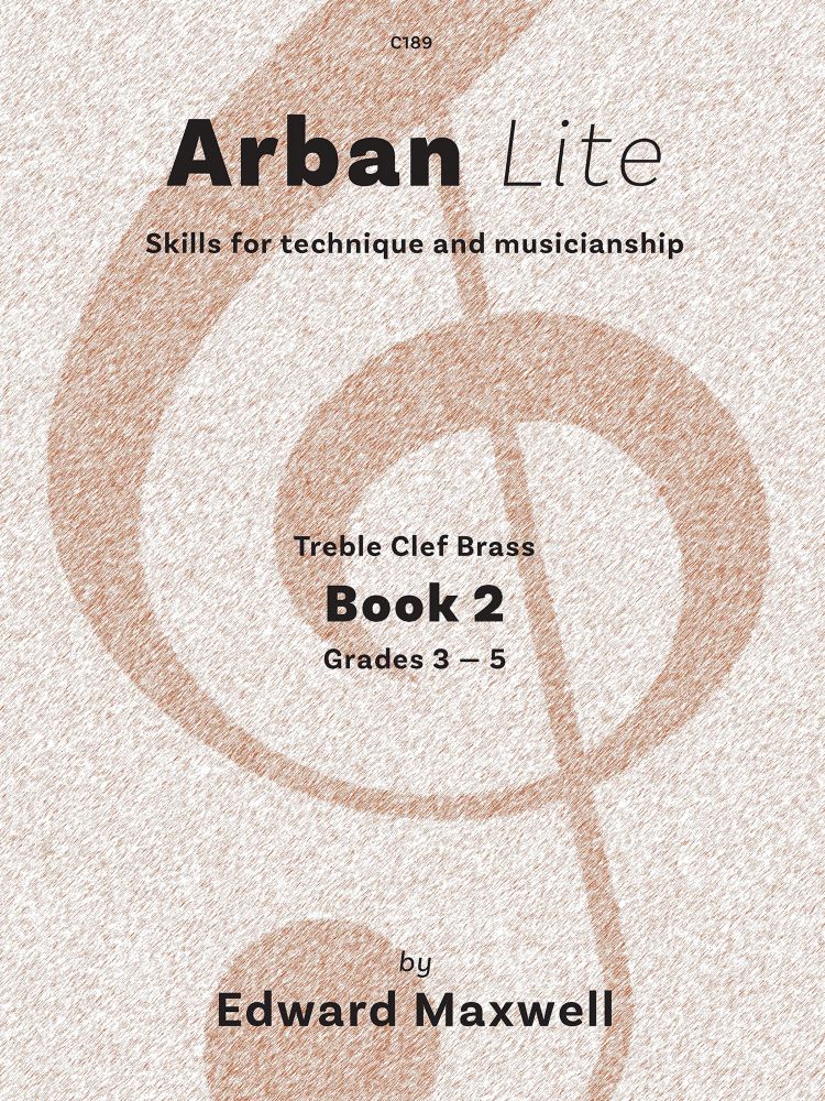 Arban Lite Book 2 Maxwell Treble Clef Brass Sheet Music Songbook