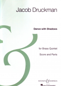 Druckman Dance With Shadows Brass Quintet Sheet Music Songbook