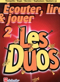 Les Duos 2 Trumpet/flugel/tenor Horn/euphonium Sheet Music Songbook